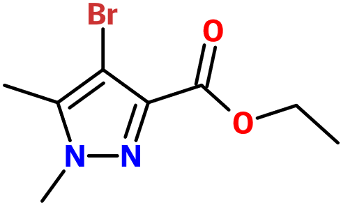 (image for) MC008719 Ethyl 4-bromo-1,5-dimethyl-1H-pyrazole-3-carboxylate